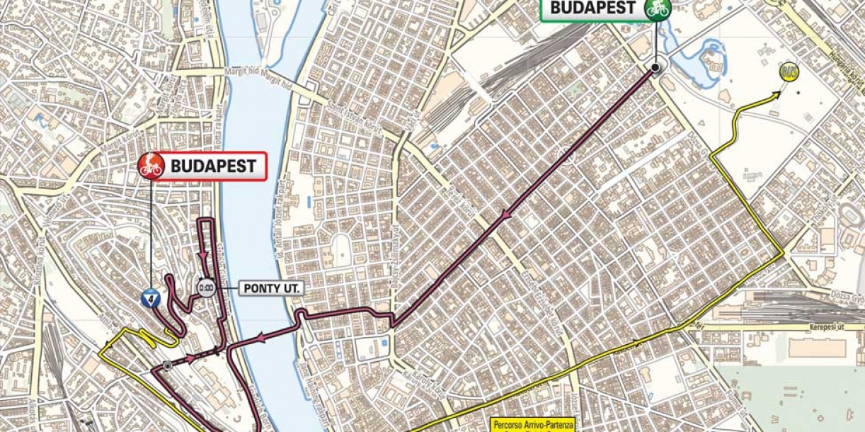 Giro d'Italia: la prima tappa tra le bellezze storiche di Budapest