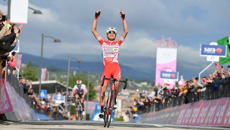 Giro d'Italia: a Masnada la sesta tappa, a Conti la Maglia Rosa