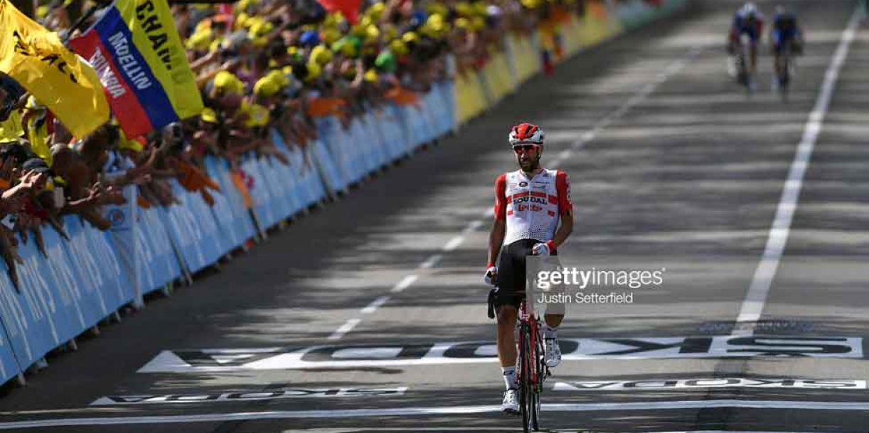 Tour de France: De Gendt, vittoria d'altri tempi. Alaphilippe conquista la Maglia Gialla