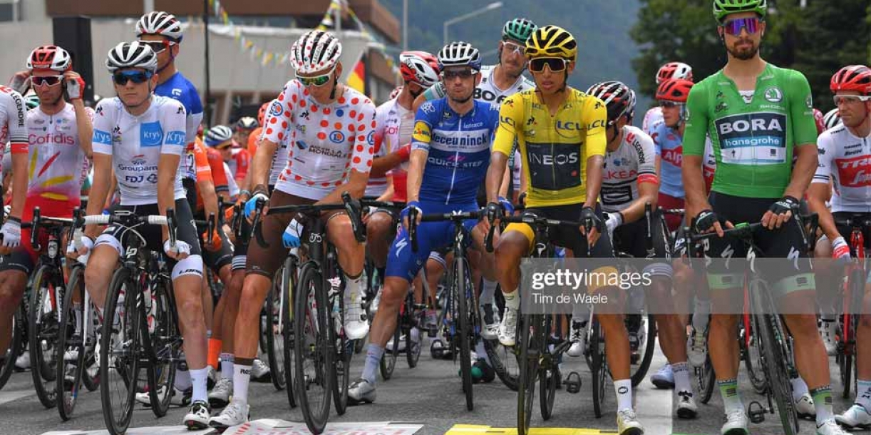 Tour de France, Bernal maglia Gialla nel giorno della bufera 