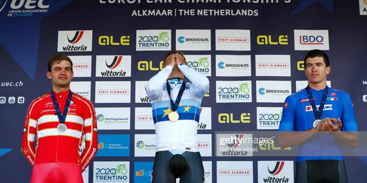 Campionati Europei Alkmaar: Missile Evenepoel, Bronzo di valore per Edoardo Affini