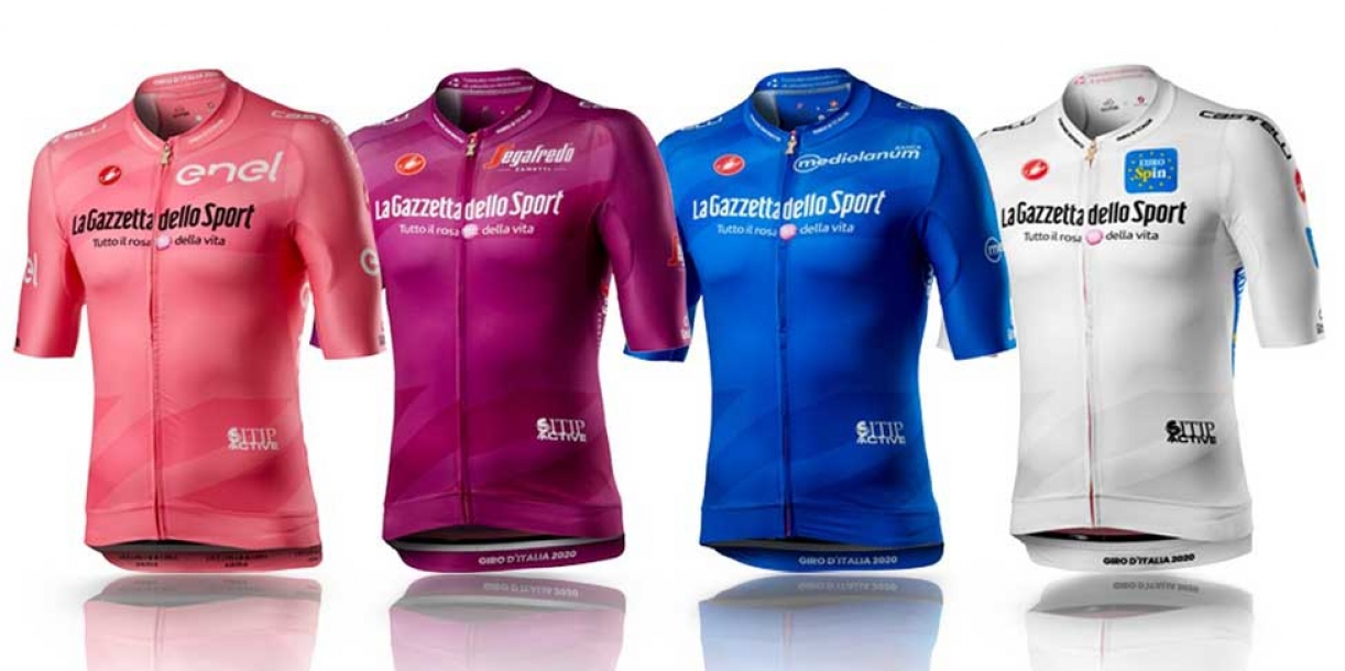 Giro d'Italia 2020: ecco le nuove Maglie