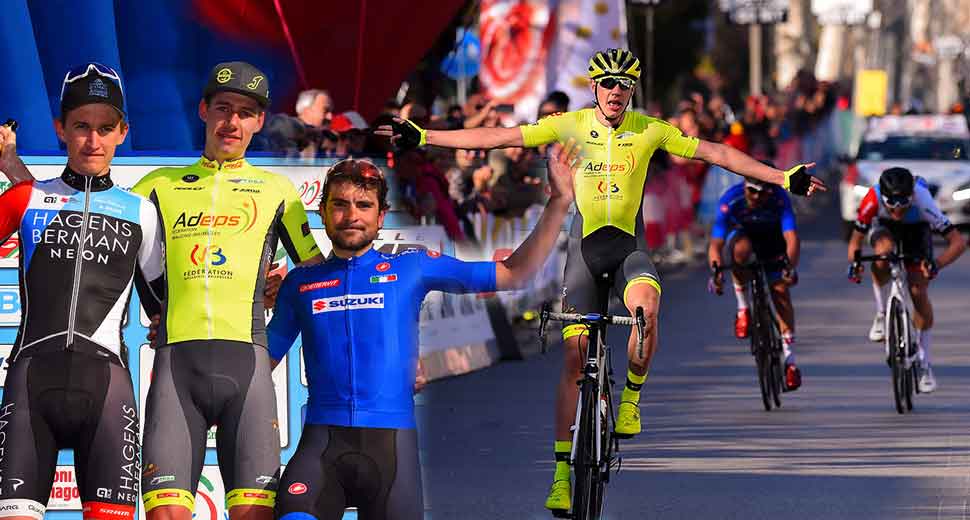 Settimana Internazionale Coppi e Bartali: a Crevalcore vince il belga Ludovic Robeet 