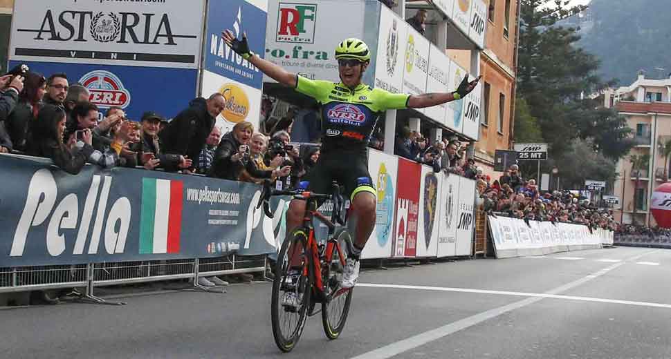 Simone Velasco, con un’impresa d’altri tempi, domina Il 56° Trofeo Laigueglia