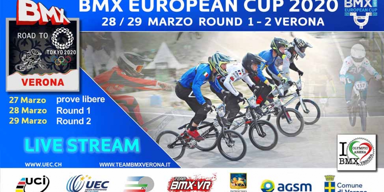 Verona Capitale Europea della BMX Cup 2020