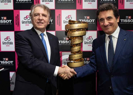 Tissot sarà l’exclusive Official Timekeeper del Giro d’Italia