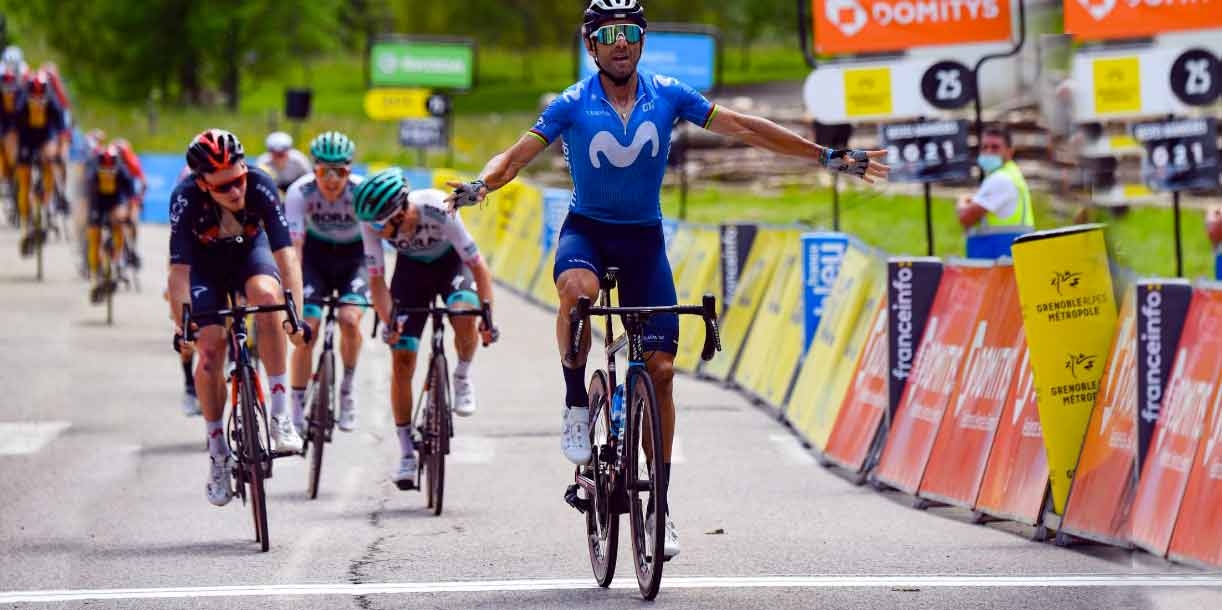 Critérium du Dauphiné: Alejandro Valverde s'impone nella sesta tappa