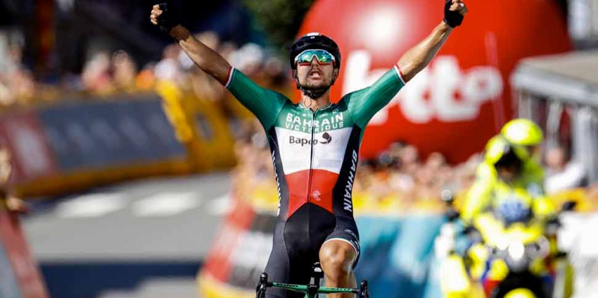 Benelux Tour: Colbrelli conquista in solitaria tappa e maglia di leader