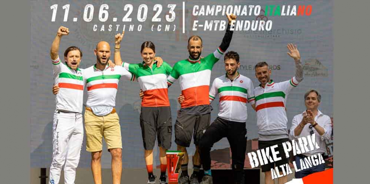 Tricolori E-MTB Enduro: Garibbo e Marcellini conquistano il tricolore