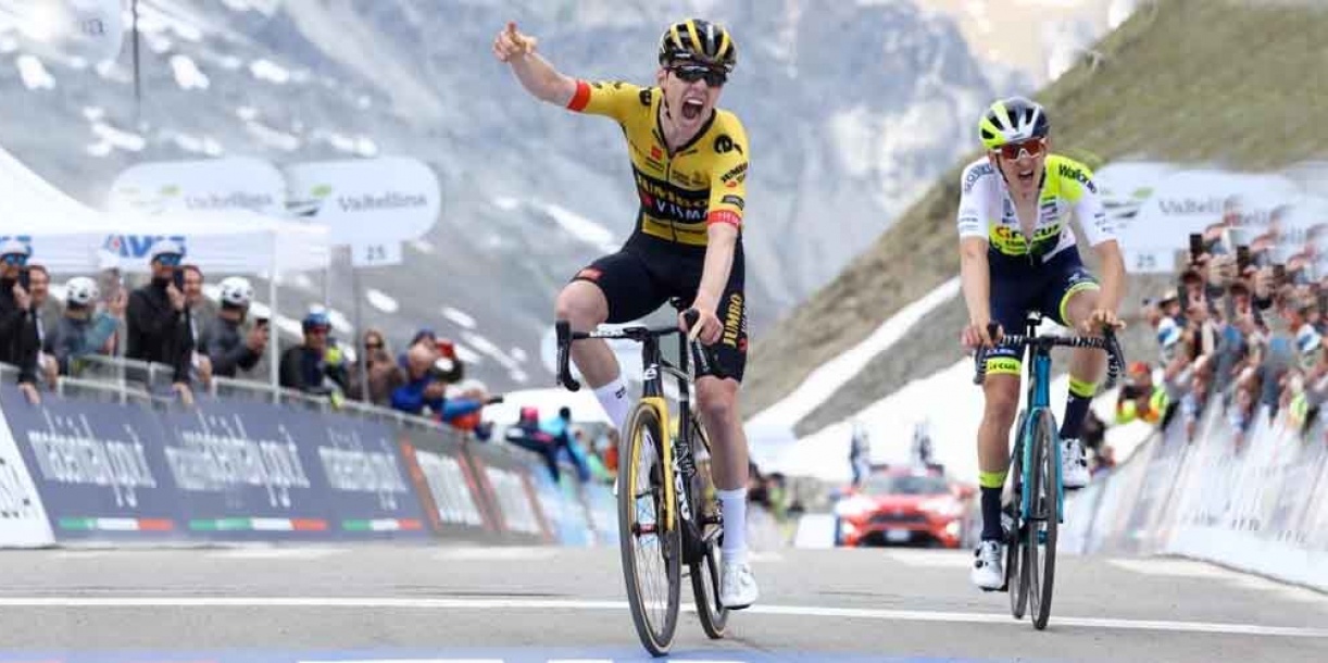 Giro Next Gen: Johannes Staune Mittet conquista lo Stelvio, bene l'italiano Martinelli