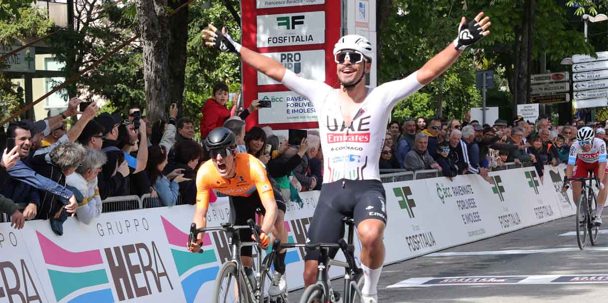 Antonio Morgado conquista il Giro della Romagna